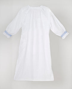 Womens Isla Isabela Dress, White Plumeti