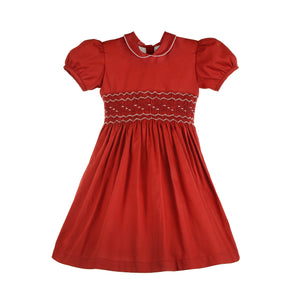 Altar Dress, Red Pique